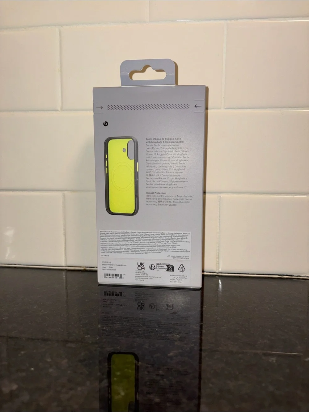 Beats by Dre iPhone 17 Rugged Case with MagSafe & Camera Control - New